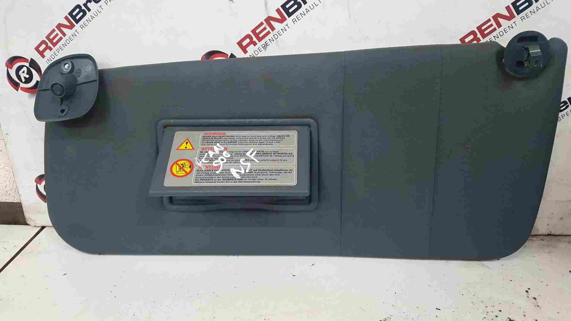 Thumb 4 Renault Kangoo 2000-2003 Passenger Ns SUN Visor Shade Blue Grey