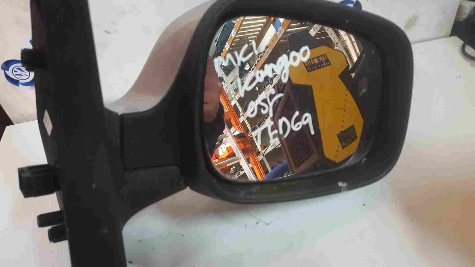 Thumb 4 Renault Kangoo 2003-2007 Drivers Os Wing Mirror Silver Ted69 Electric