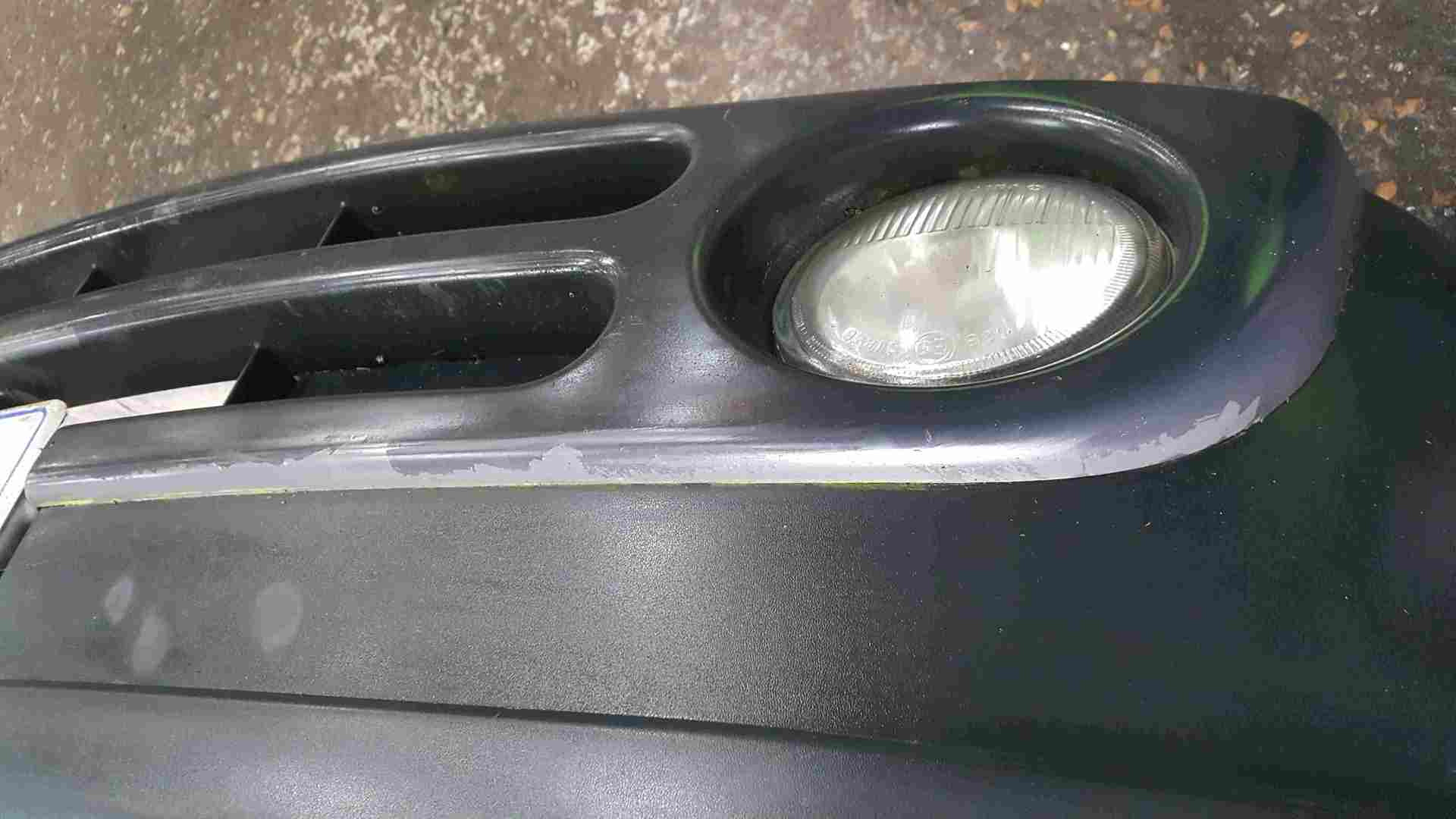 Thumb 2 Renault Kangoo 2003-2007 Front Bumper Plain Black