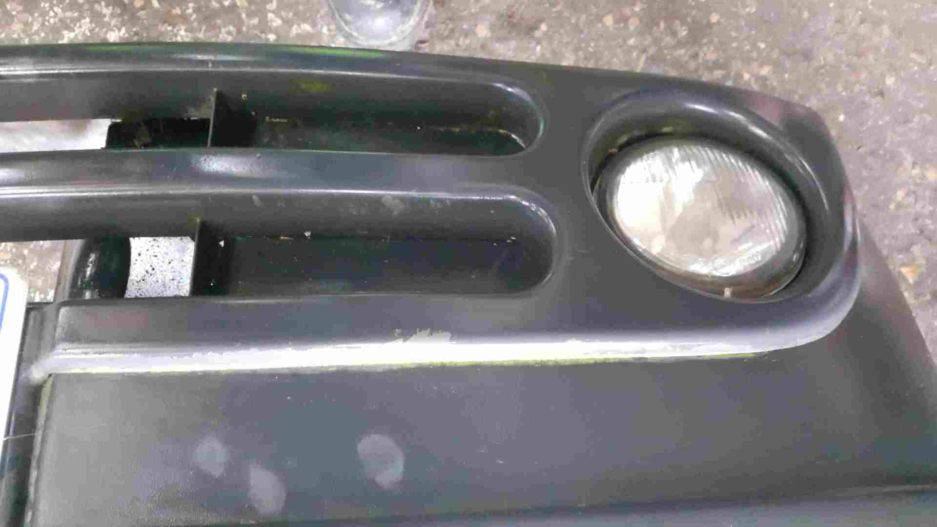 Thumb 3 Renault Kangoo 2003-2007 Front Bumper Plain Black