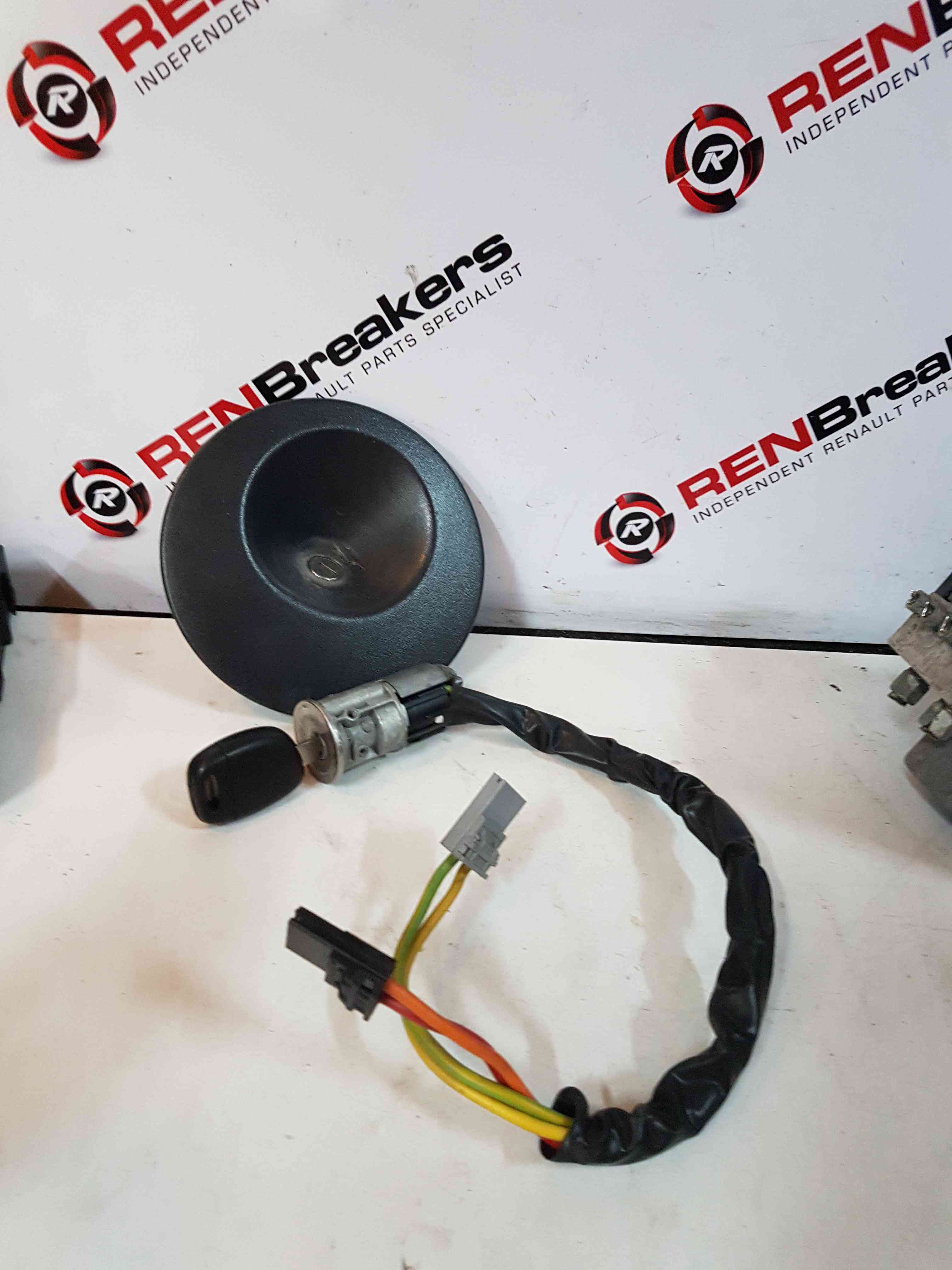 Thumb 8 Renault Kangoo 2003-2007 Ignition Barrel + KEY + Fuel CAP