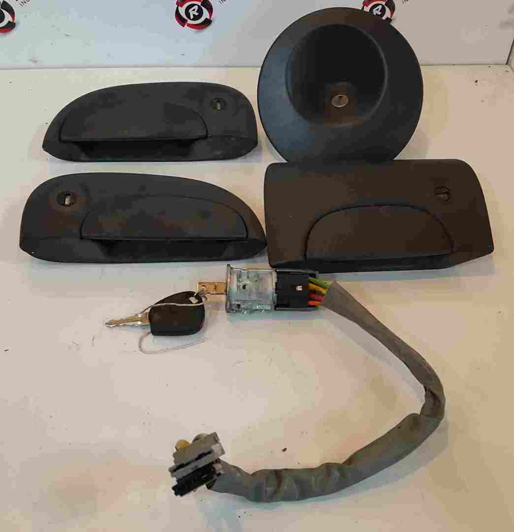 Renault Kangoo 2003-2007 Ignition Barrel Key Set Lock Blade Door