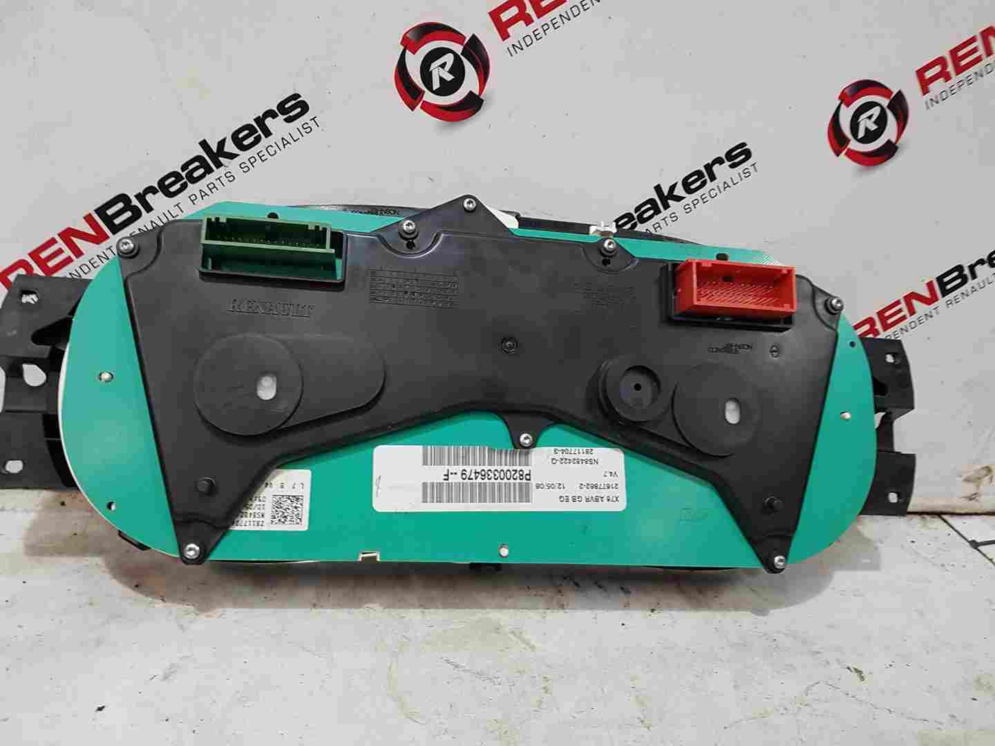 Thumb 2 Renault Kangoo 2003-2007 Instrument Panel Dials Gauges Clocks 62K  8200336479