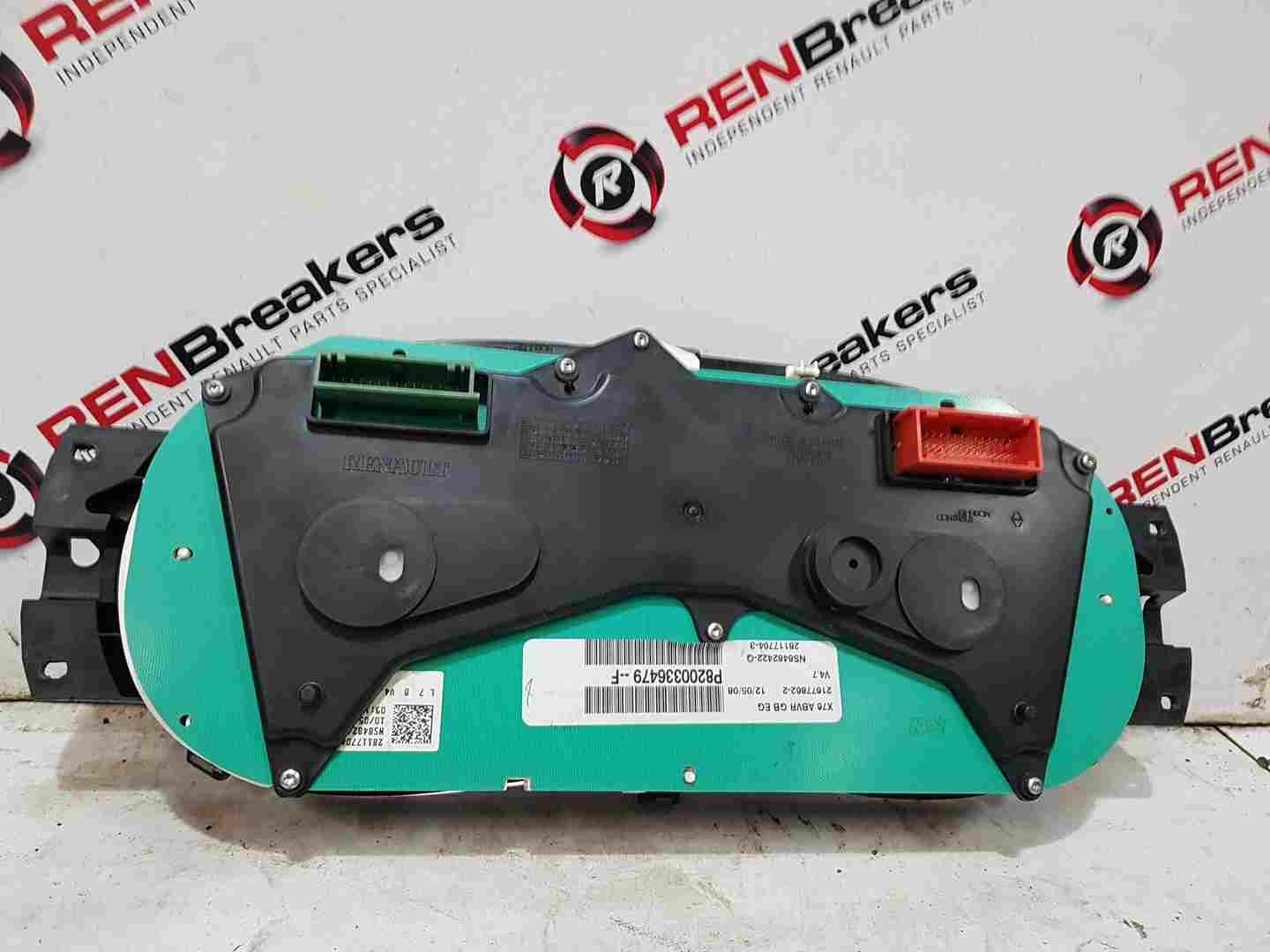 Thumb 3 Renault Kangoo 2003-2007 Instrument Panel Dials Gauges Clocks 62K  8200336479