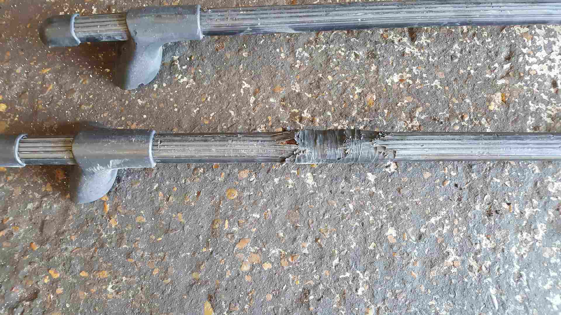 Thumb 2 Renault Kangoo 2003-2007 MPV Roof Rack Cross Bars Damaged Genuine