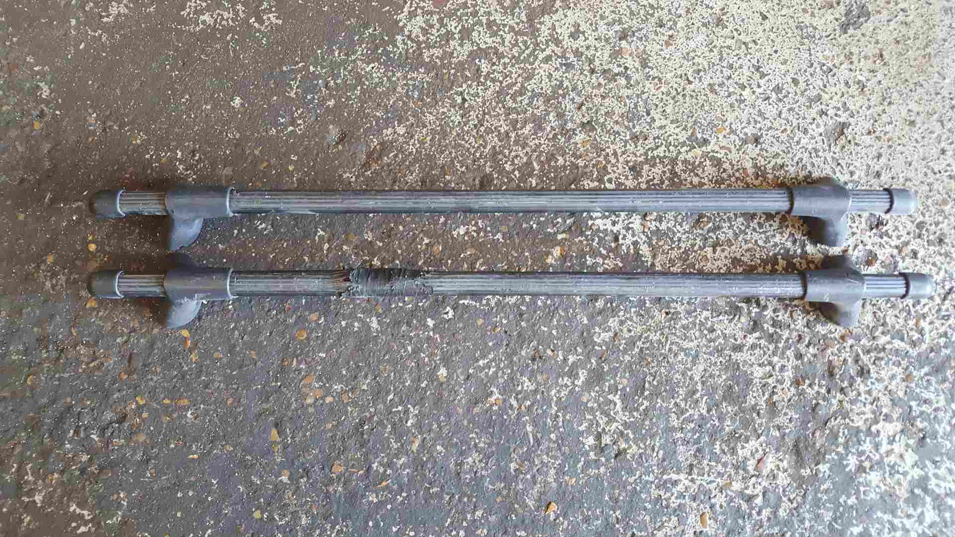 Thumb 4 Renault Kangoo 2003-2007 MPV Roof Rack Cross Bars Damaged Genuine