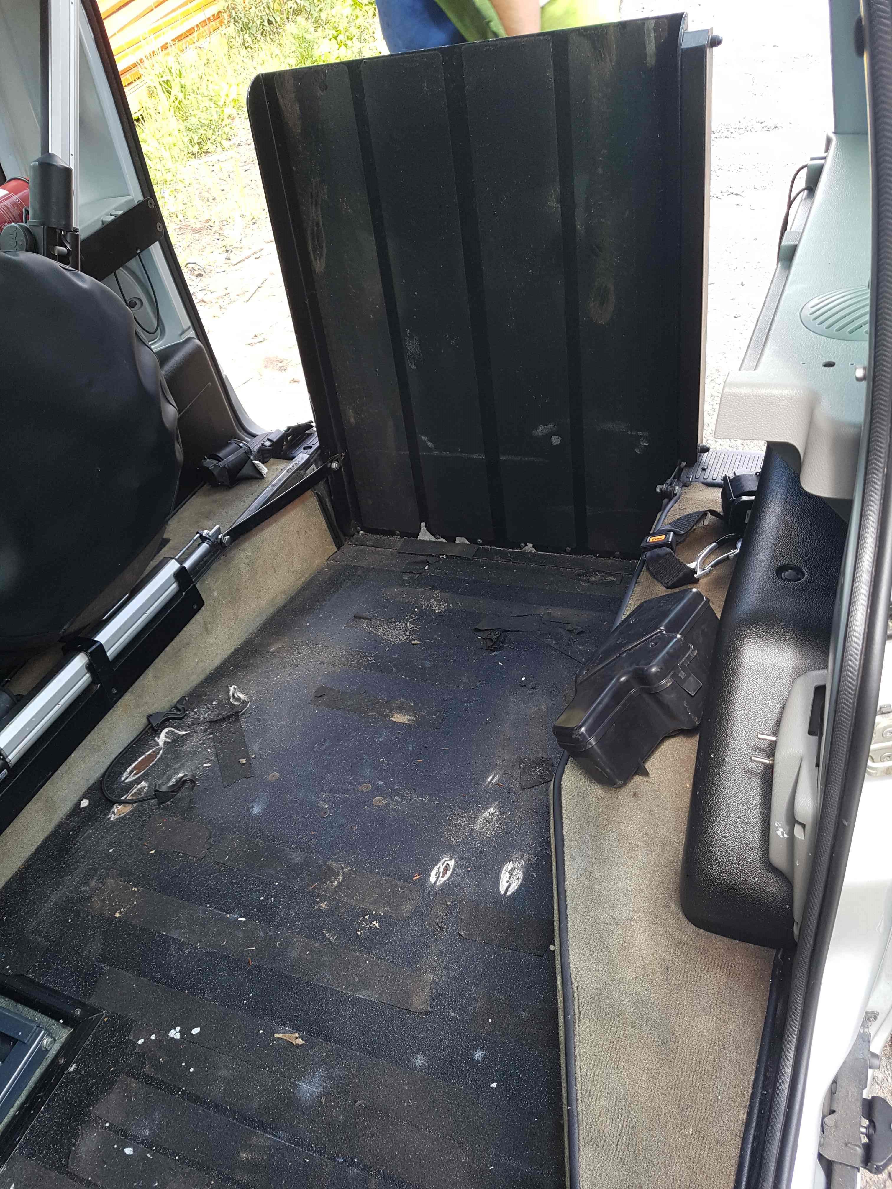 Thumb 2 Renault Kangoo 2003-2007 MPV Wheelchair Access Ramp + Components Electric + Boot
