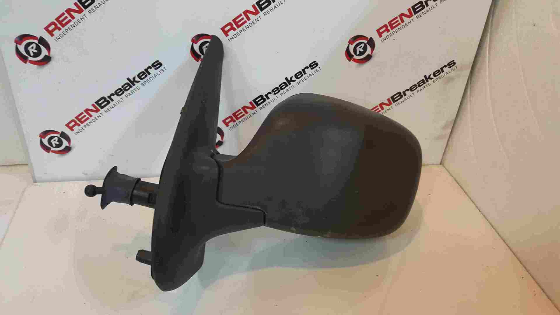 Thumb 2 Renault Kangoo 2003-2007 Passenger NS Wing Mirror Plain Black Manual