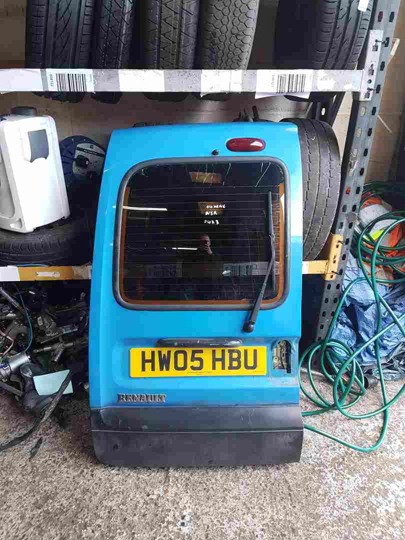 Thumb 2 Renault Kangoo 2003-2007 Passenger NSR Rear Barn Door Blue