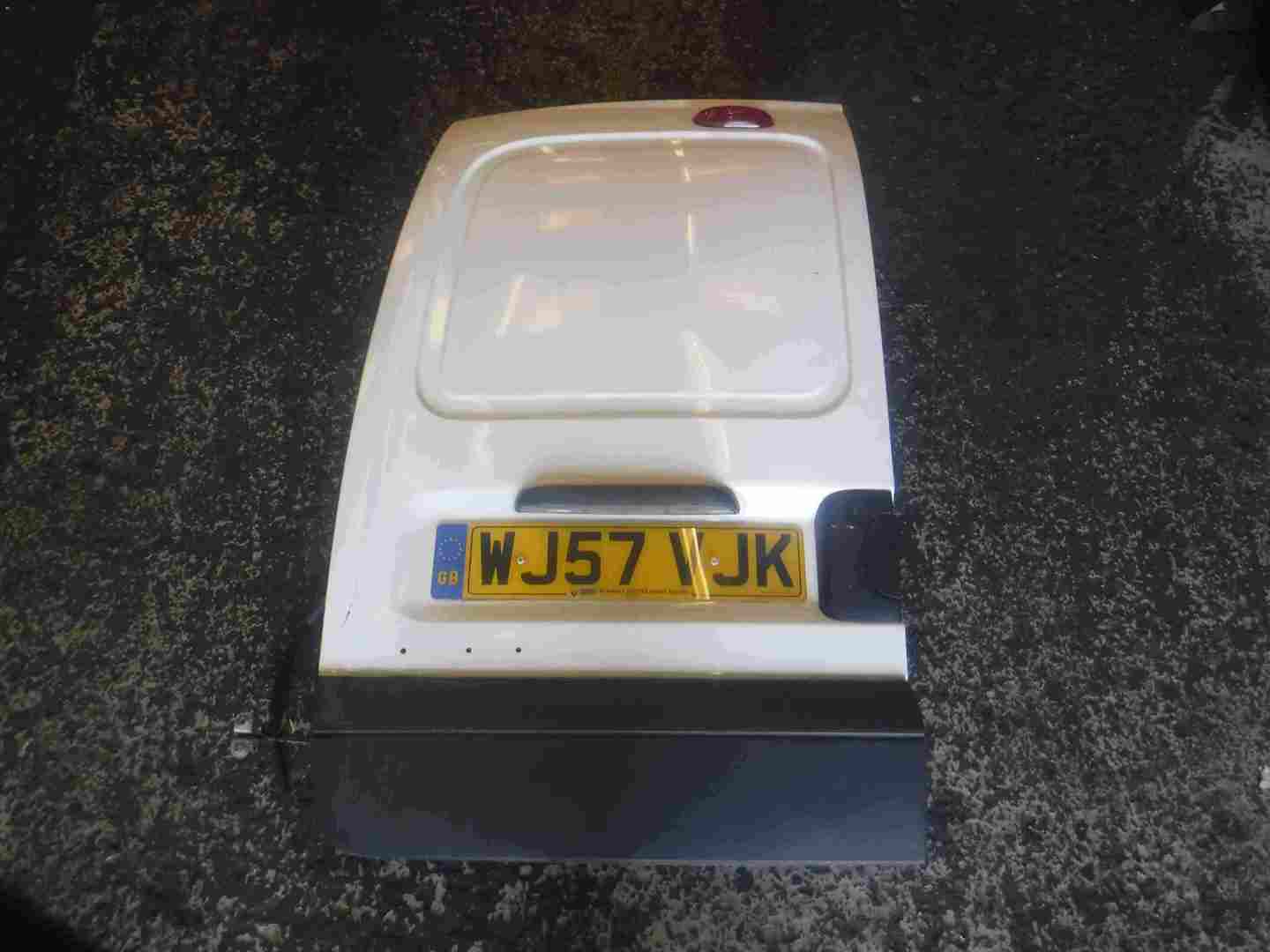 Renault Kangoo 2003-2007 Passenger NSR Rear Door White 389