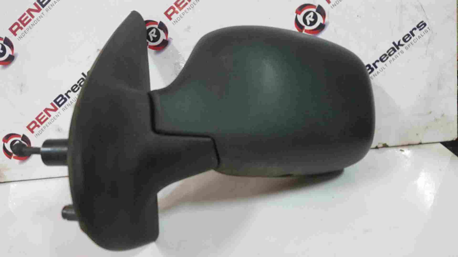 Thumb 3 Renault Kangoo 2003-2007 Passenger Ns Wing Mirror Plain Black Manual j