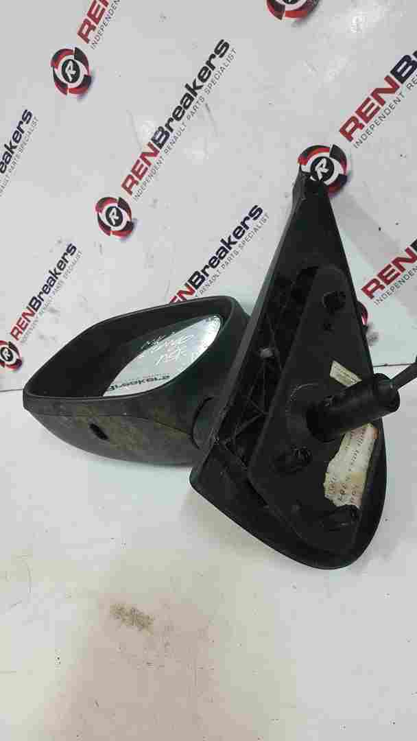 Thumb 6 Renault Kangoo 2003-2007 Passenger Ns Wing Mirror Plain Black Manual j