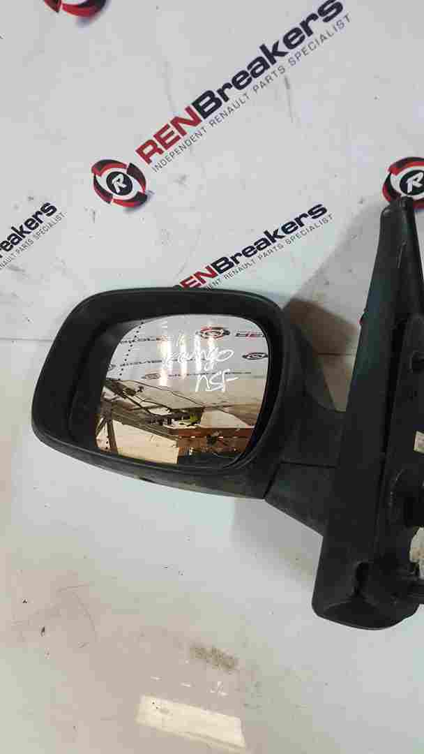 Thumb 8 Renault Kangoo 2003-2007 Passenger Ns Wing Mirror Plain Black Manual j