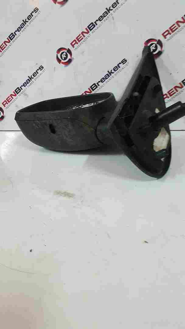 Thumb 9 Renault Kangoo 2003-2007 Passenger Ns Wing Mirror Plain Black Manual j