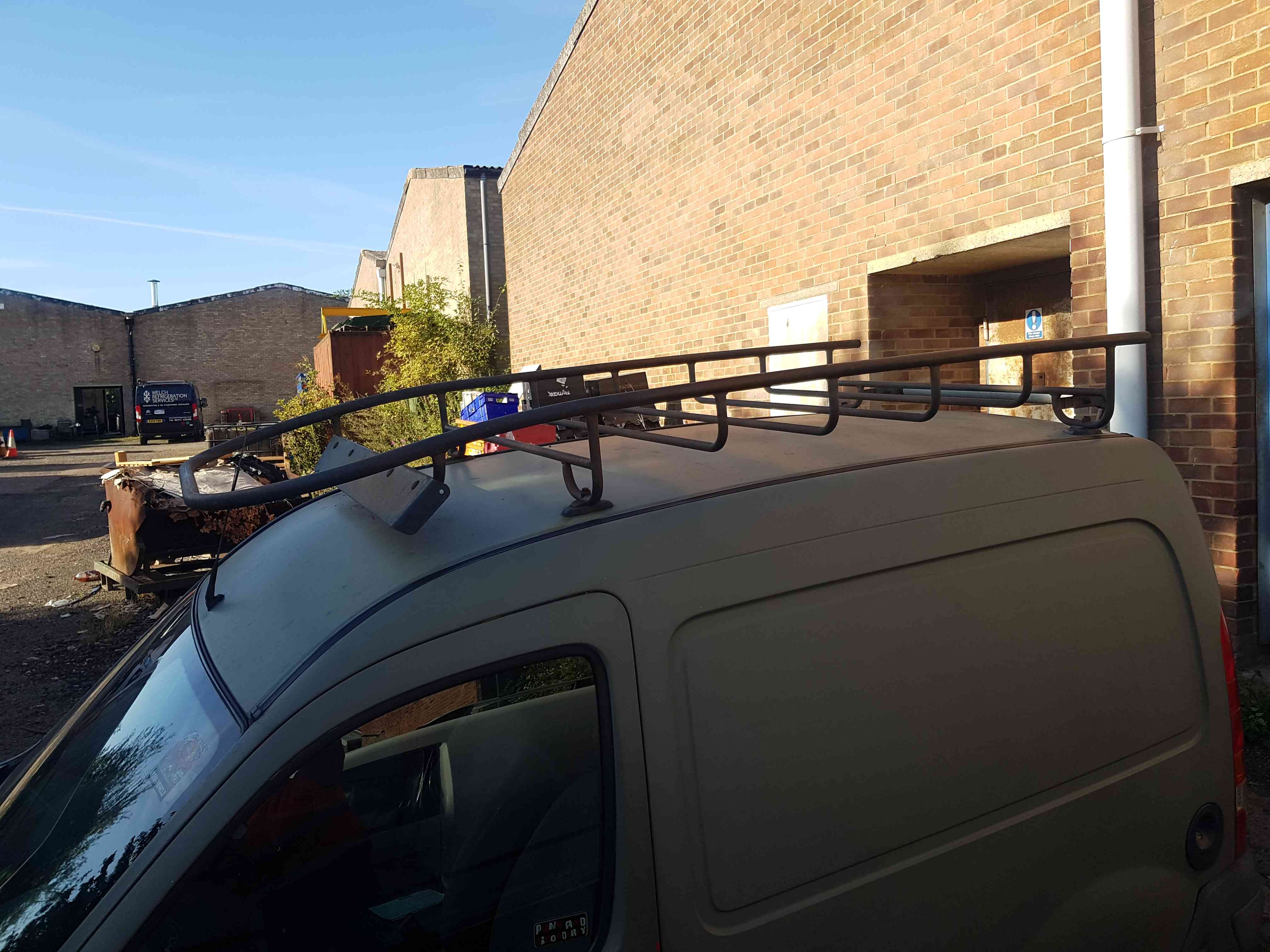 Thumb 6 Renault Kangoo 2003-2007 Roof Rack Luggage Carrier Bars + Roller 