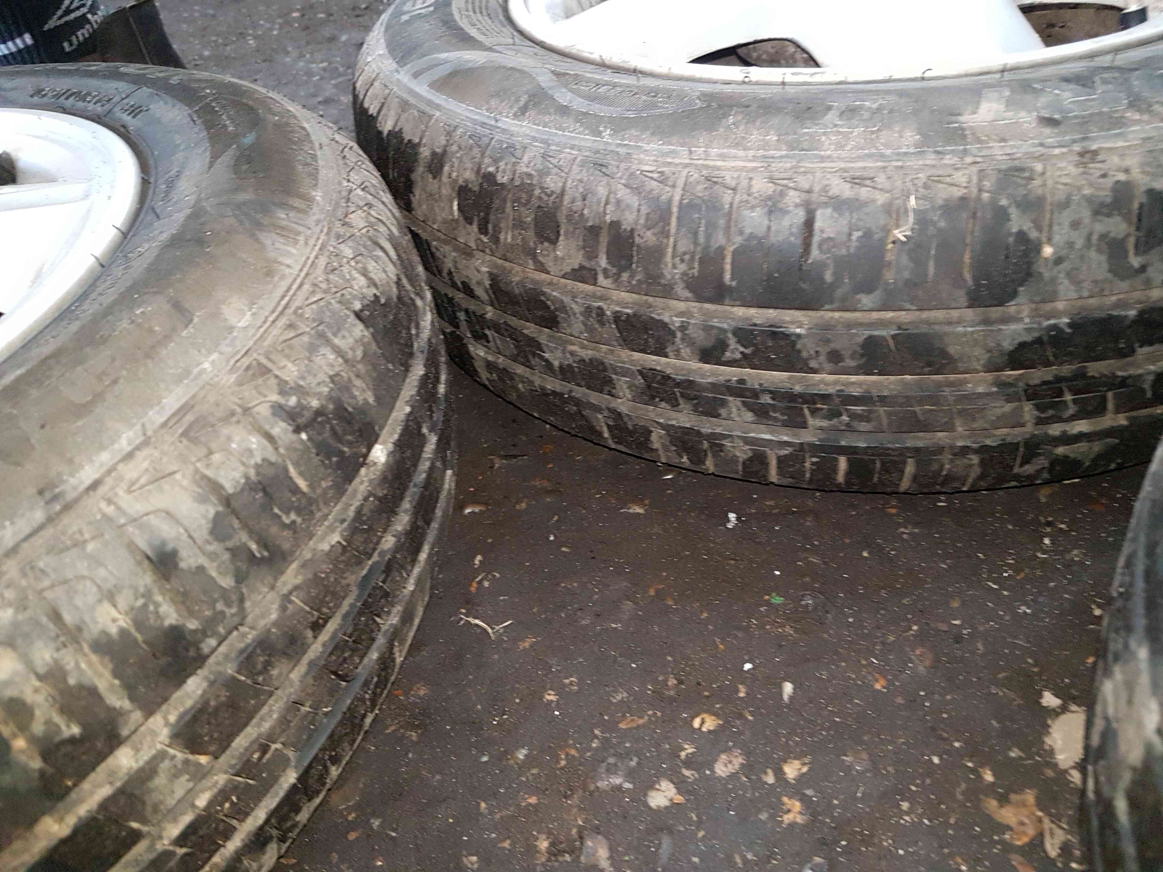 Thumb 6 Renault Kangoo 2003-2007 Saros Alloy Wheel Wheels SET x4 2 good tyre 4/5