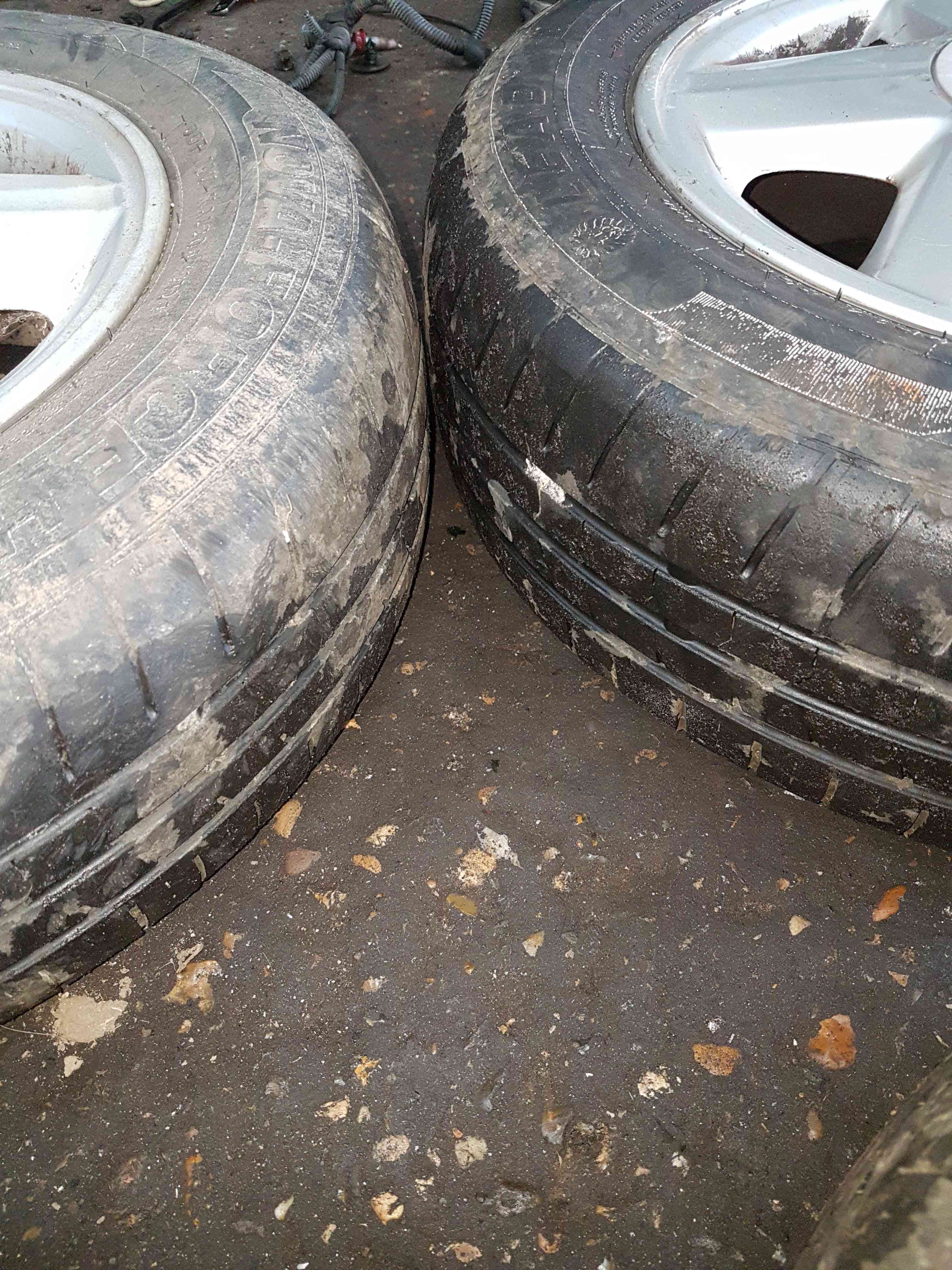 Thumb 7 Renault Kangoo 2003-2007 Saros Alloy Wheel Wheels SET x4 2 good tyre 4/5