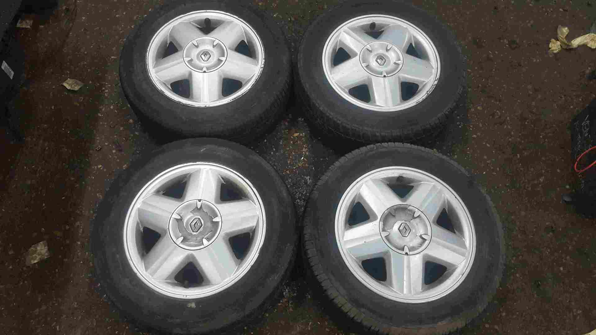 Renault Kangoo 2003-2007 Saros Alloy Wheels SET X4 14 inch 4/5 8200036359