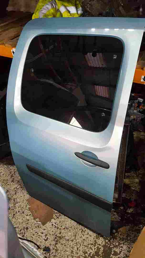 Thumb 2 Renault Kangoo 2007-2013 Drivers OS Sliding Door Aqua Blue TERNP
