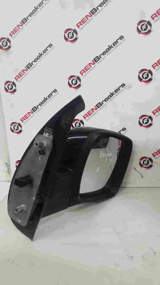 Thumb 2 Renault Kangoo 2007-2013 Drivers OS Wing Mirror Black Manual