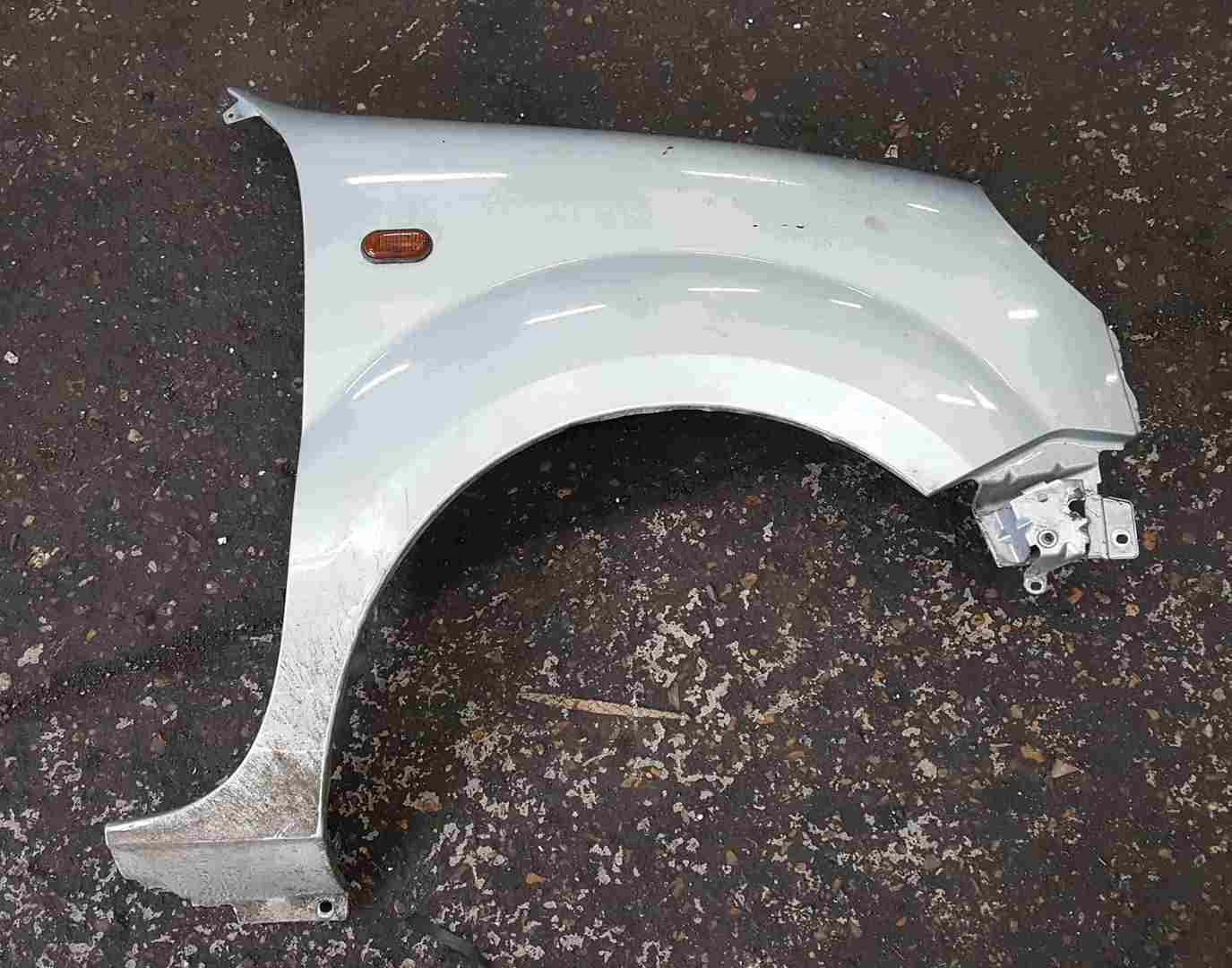 Renault Kangoo 2007-2013 Drivers OS Wing Silver TEB64