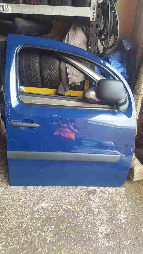 Thumb 2 Renault Kangoo 2007-2013 Drivers OSF Front Door Blue ORNQ