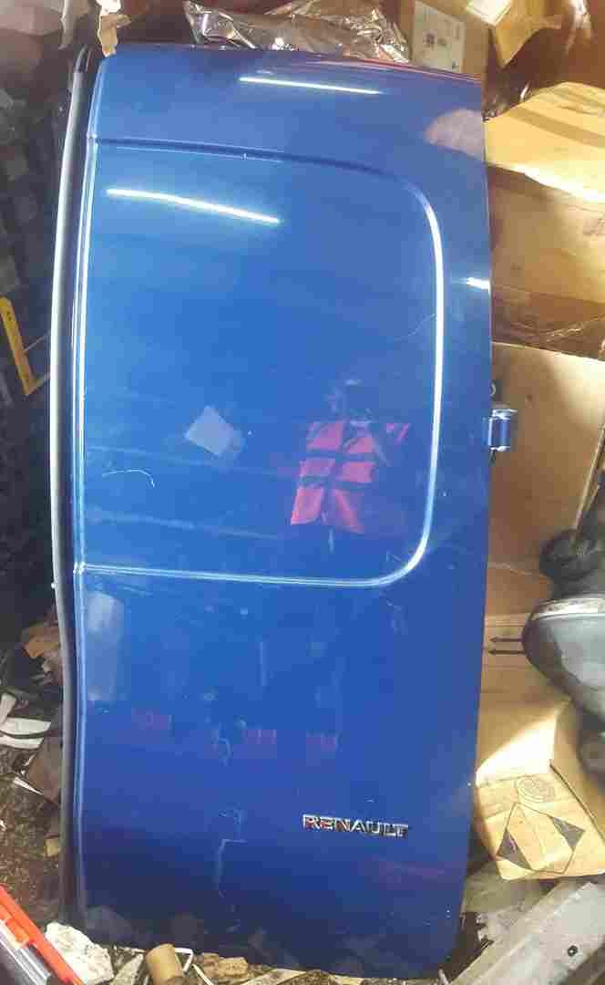 Thumb 2 Renault Kangoo 2007-2013 Drivers OSR Rear Barn Door Blue ORNQ