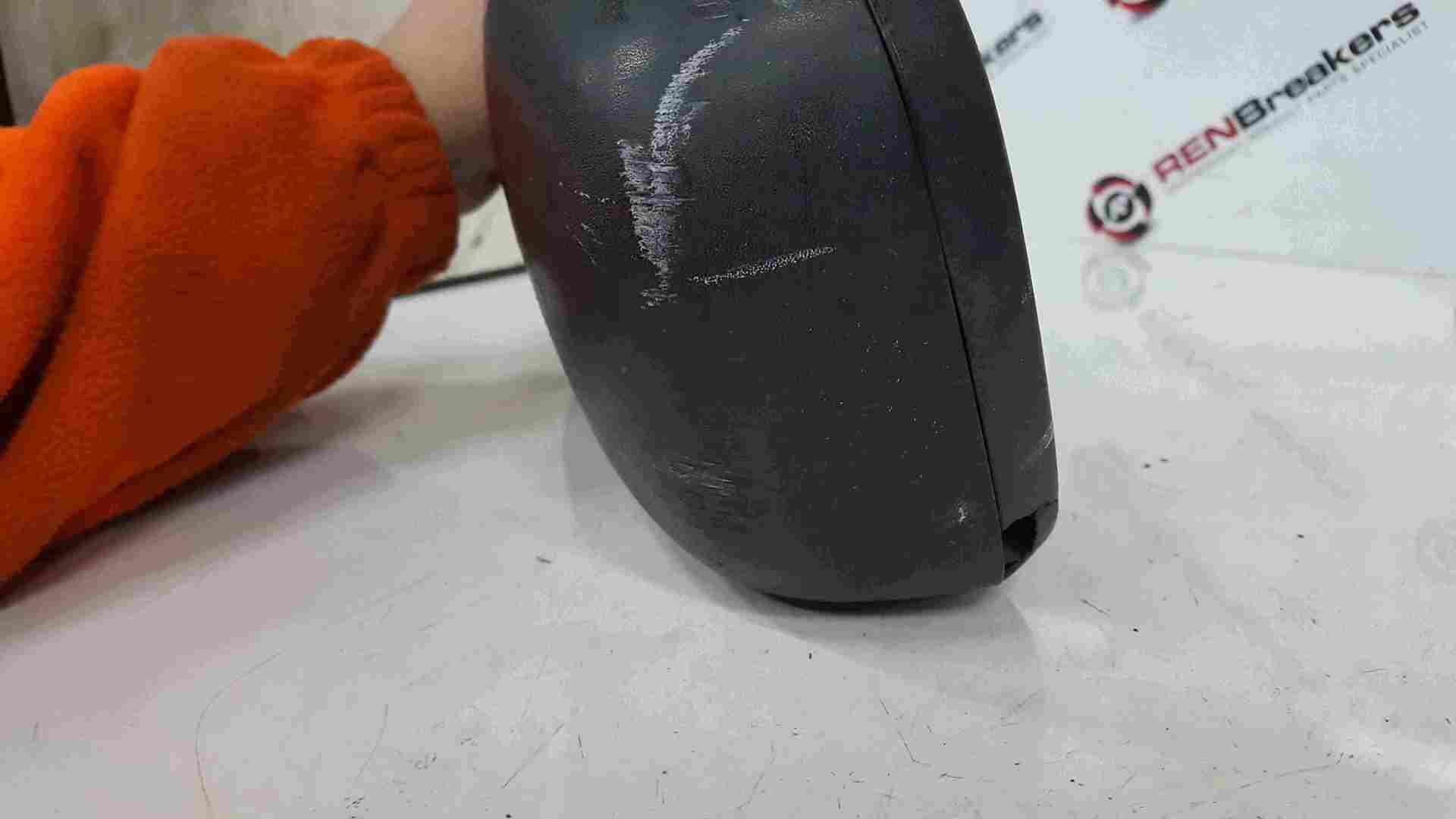 Thumb 3 Renault Kangoo 2007-2013 Passenger NS Wing Mirror Plain Black Manual