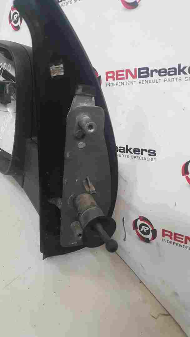 Thumb 3 Renault Kangoo 2007-2013 Passenger NS Wing Mirror Plain Black Manual