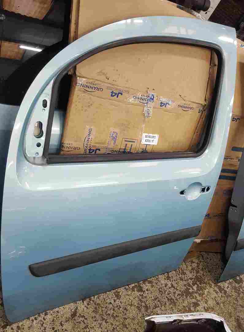 Renault Kangoo 2007-2013 Passenger NSF Front Door Aqua Blue TERNP