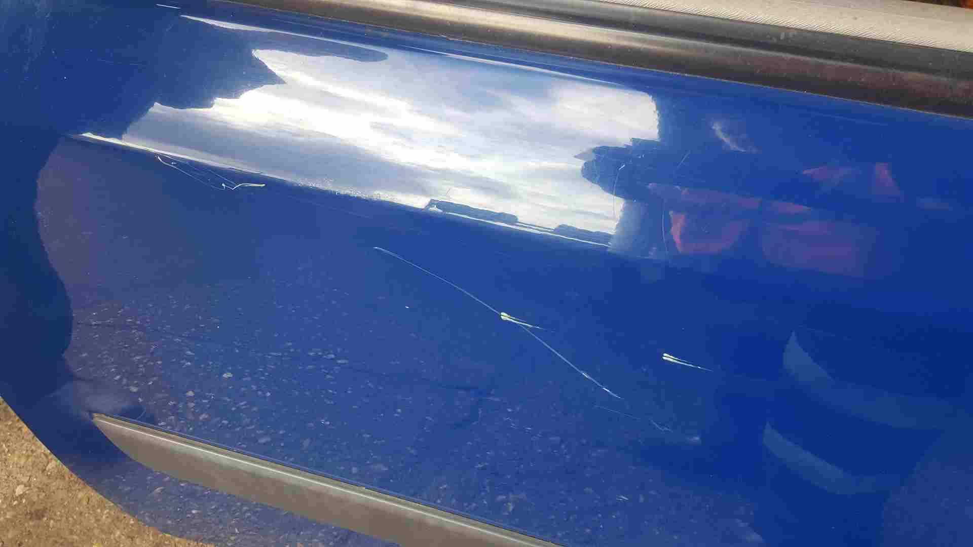 Thumb 2 Renault Kangoo 2007-2013 Passenger NSF Front Door Blue ORNQ