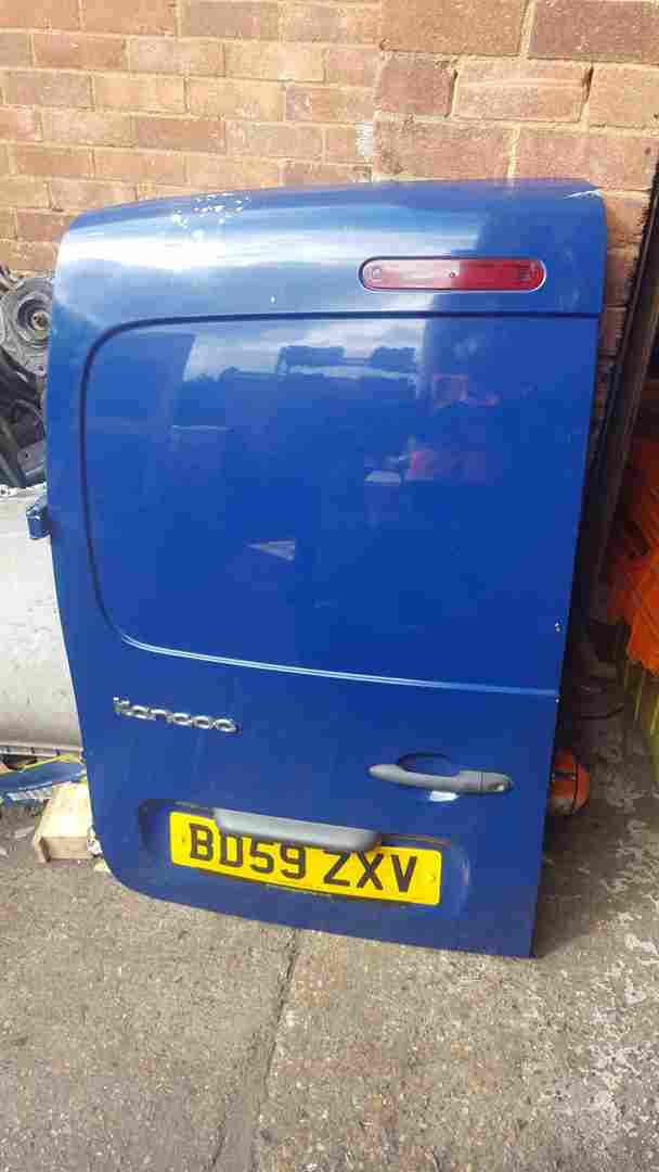 Thumb 2 Renault Kangoo 2007-2013 Passenger NSR Rear Barn Door Blue ORNQ