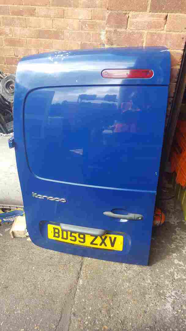 Renault Kangoo 2007-2013 Passenger NSR Rear Barn Door Blue ORNQ