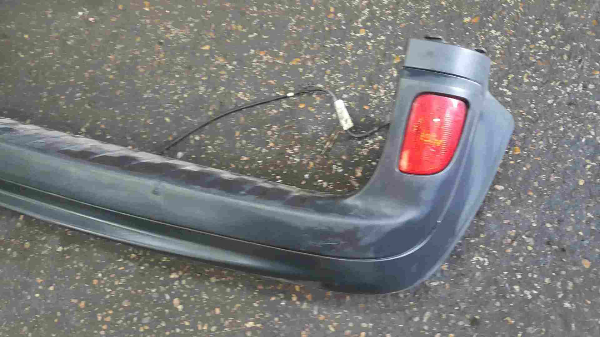 Thumb 3 Renault Kangoo 2007-2013 Rear Bumper Plain Black