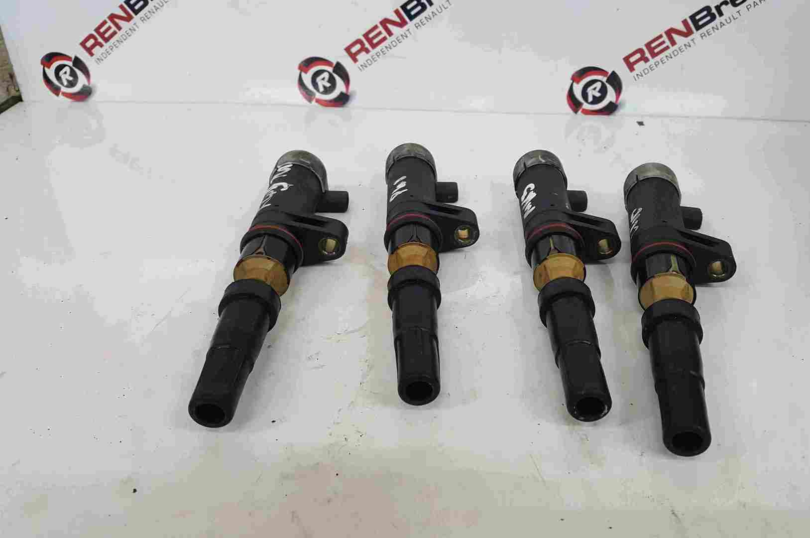 Renault Kangoo 2007-2017 1.4 16v Ignition Coil Pack Pencil X4 Set