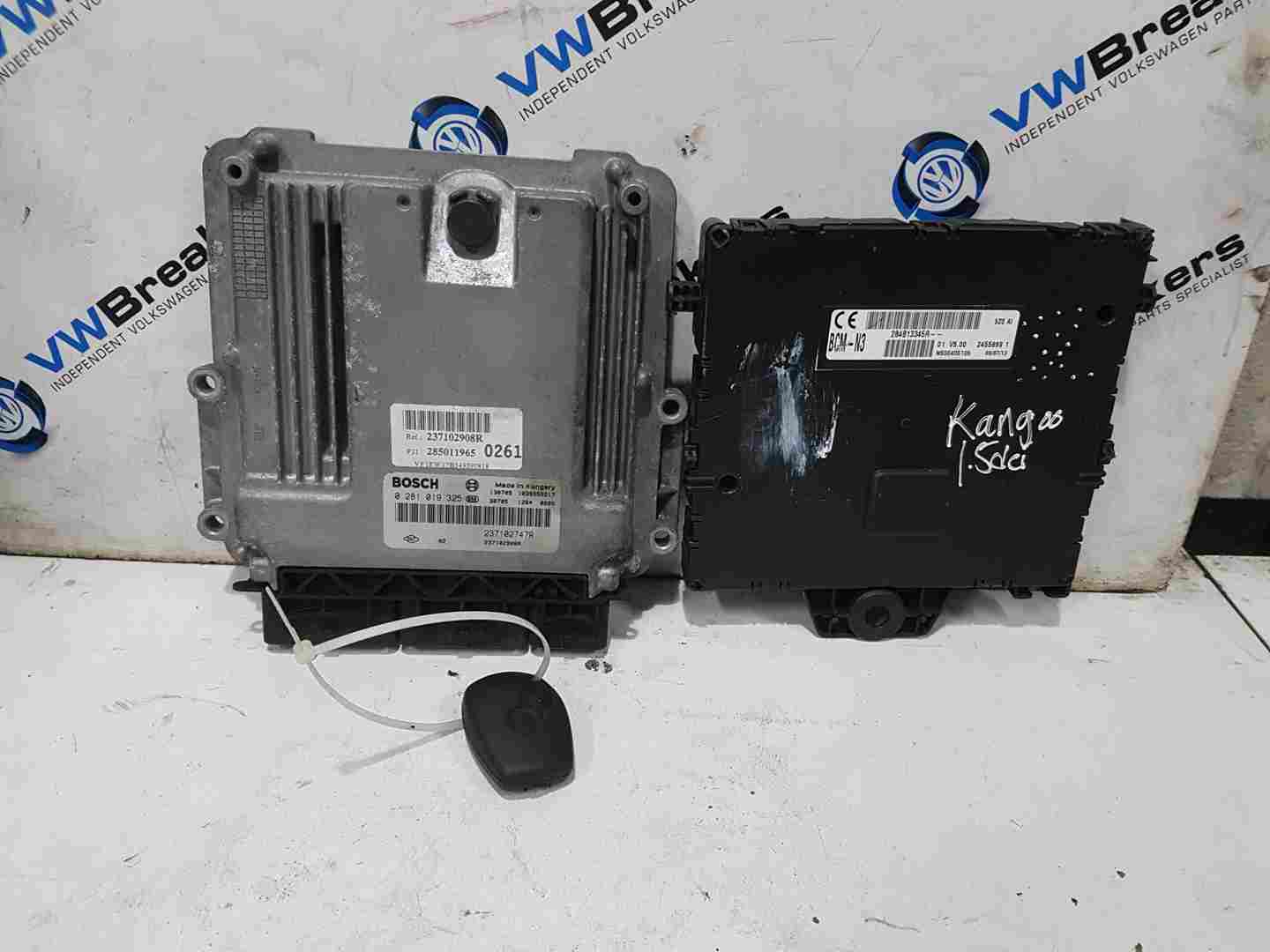 Renault Kangoo 2007-2017 1.5 DCI Ecu SET Uch BCM Immobiliser + KEY Fob