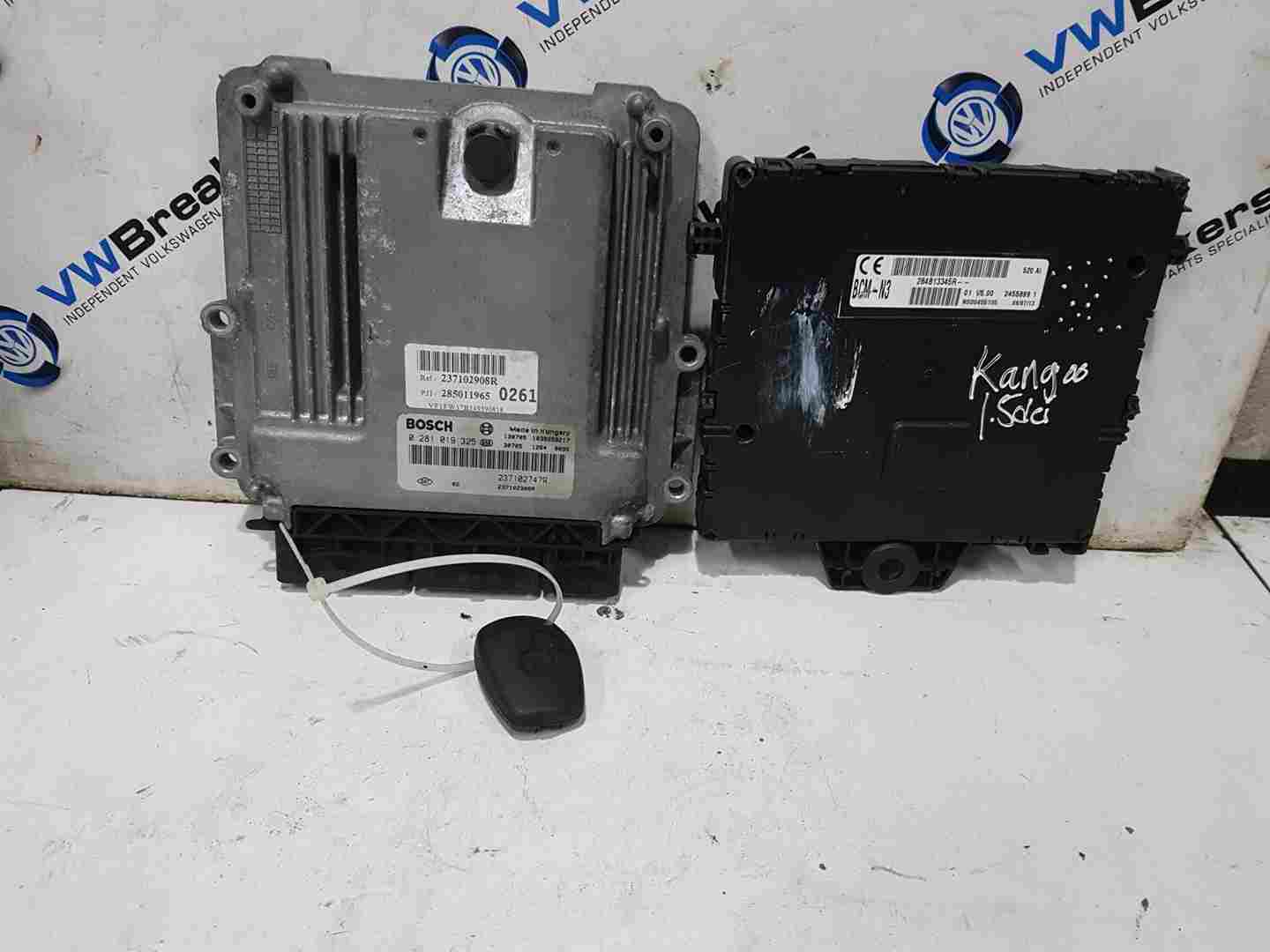 Thumb 2 Renault Kangoo 2007-2017 1.5 DCI Ecu SET Uch BCM Immobiliser + KEY Fob