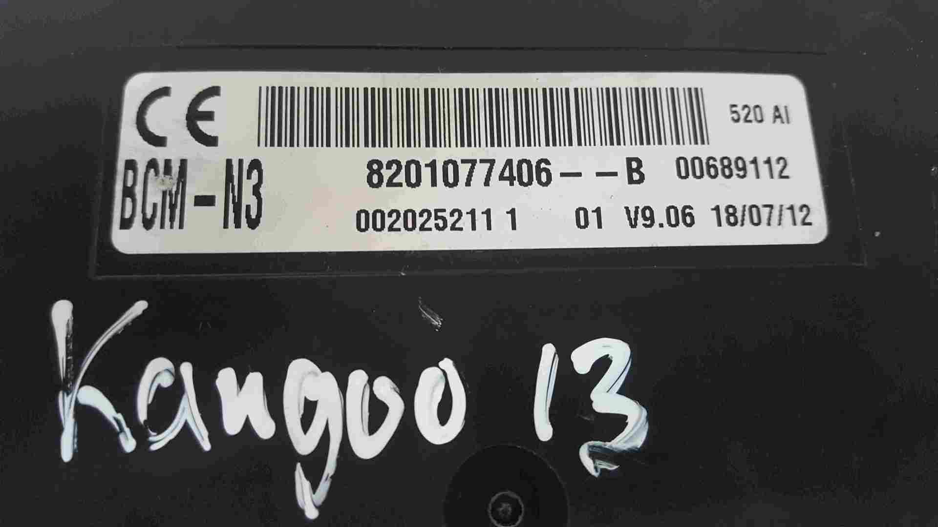 Thumb 3 Renault Kangoo 2007-2017 1.5 DCi ECU Set UCH BCM Immobiliser + Key Fob