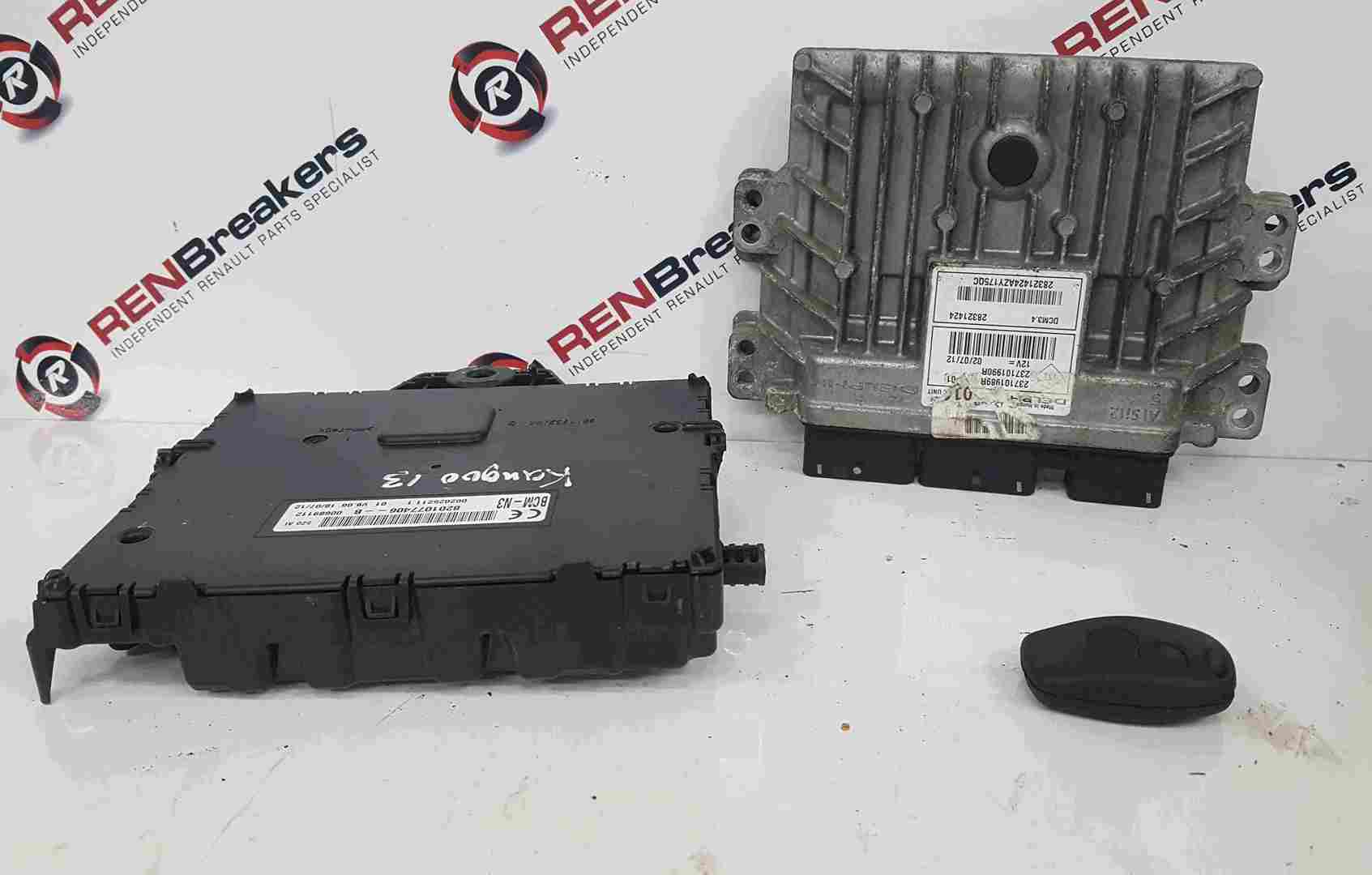 Renault Kangoo 2007-2017 1.5 DCi ECU Set UCH BCM Immobiliser + Key Fob