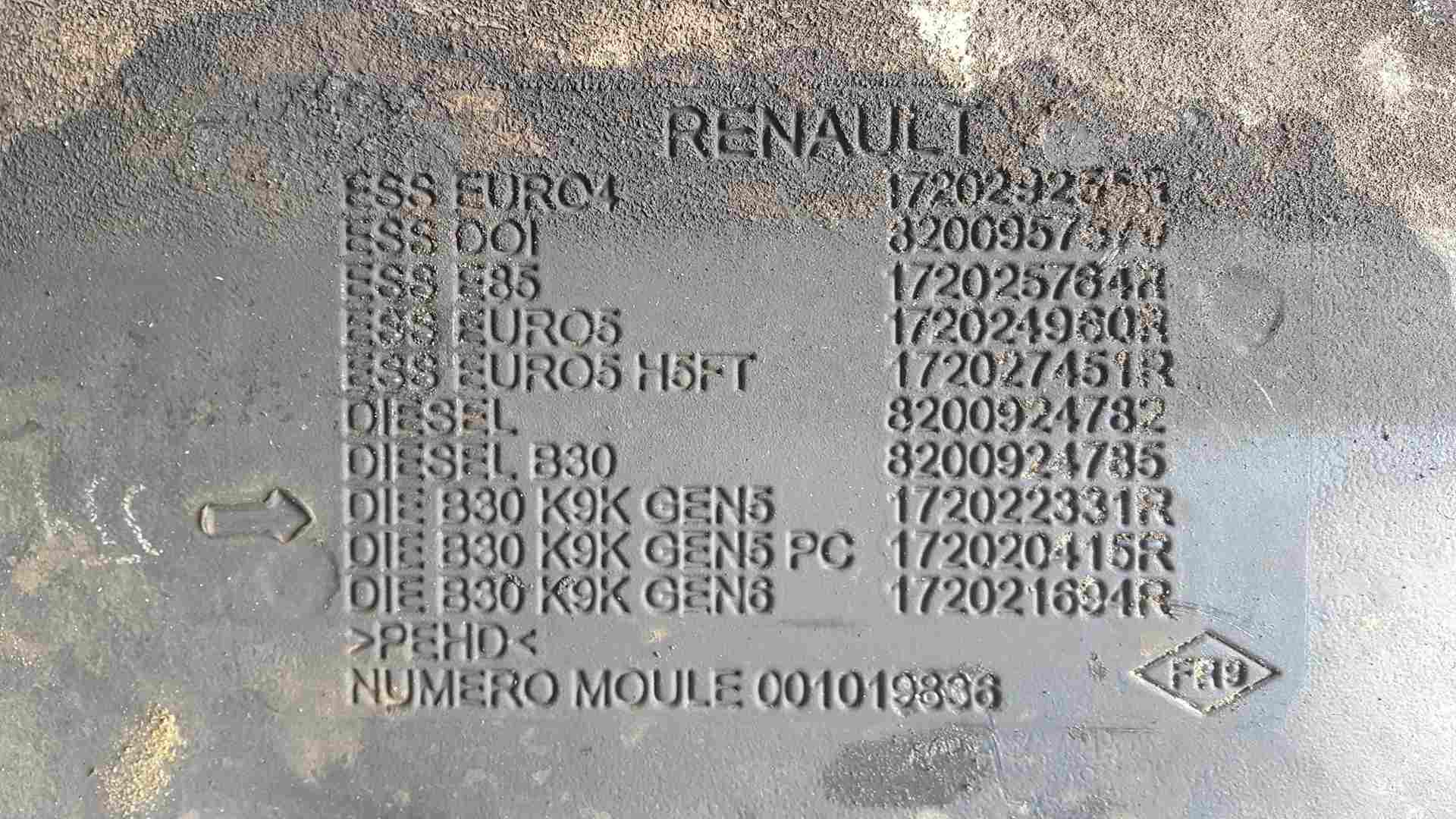 Thumb 5 Renault Kangoo 2007-2017 1.5Dci Diesel Fuel Tank + Sender 172022331r