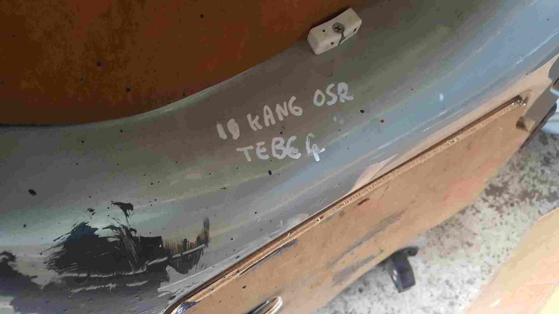 Thumb 2 Renault Kangoo 2007-2017 Drivers OSR Rear Barn Door Silver TEB64