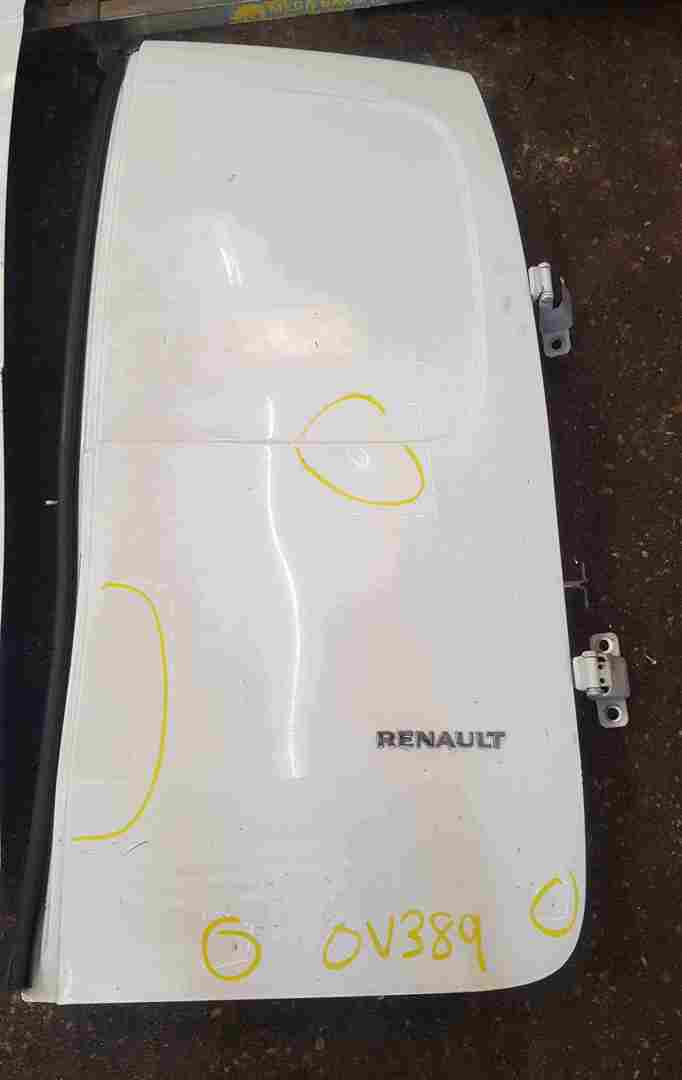 Renault Kangoo 2007-2017 Drivers OSR Rear Door White O389