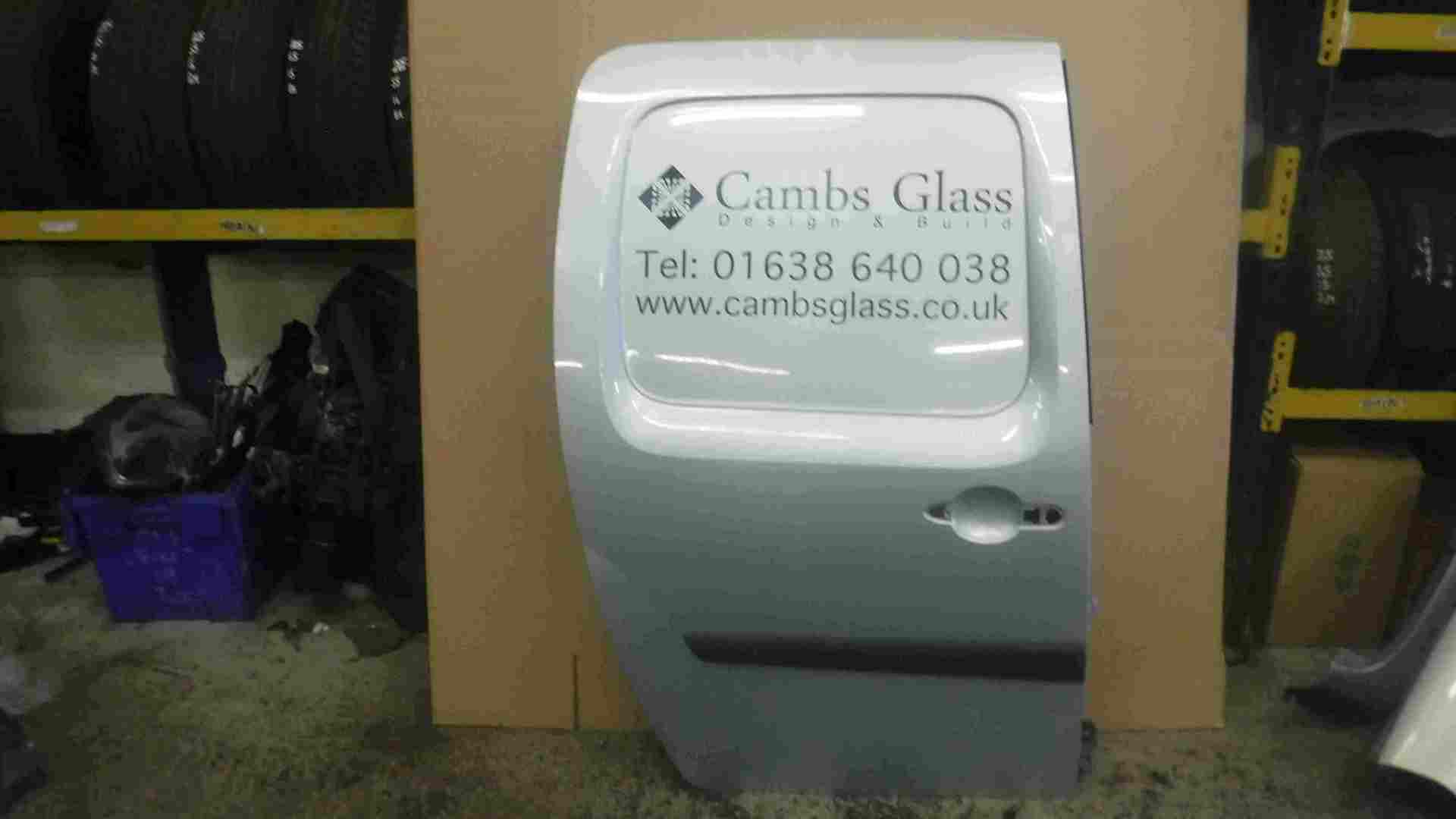 Renault Kangoo 2007-2017 Drivers OSR Rear Sliding Door Silver TEB64