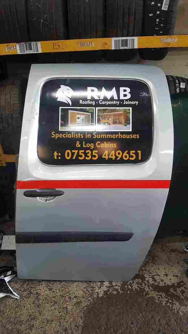 Renault Kangoo 2007-2017 Passenger NS Sliding Door Silver TEB64