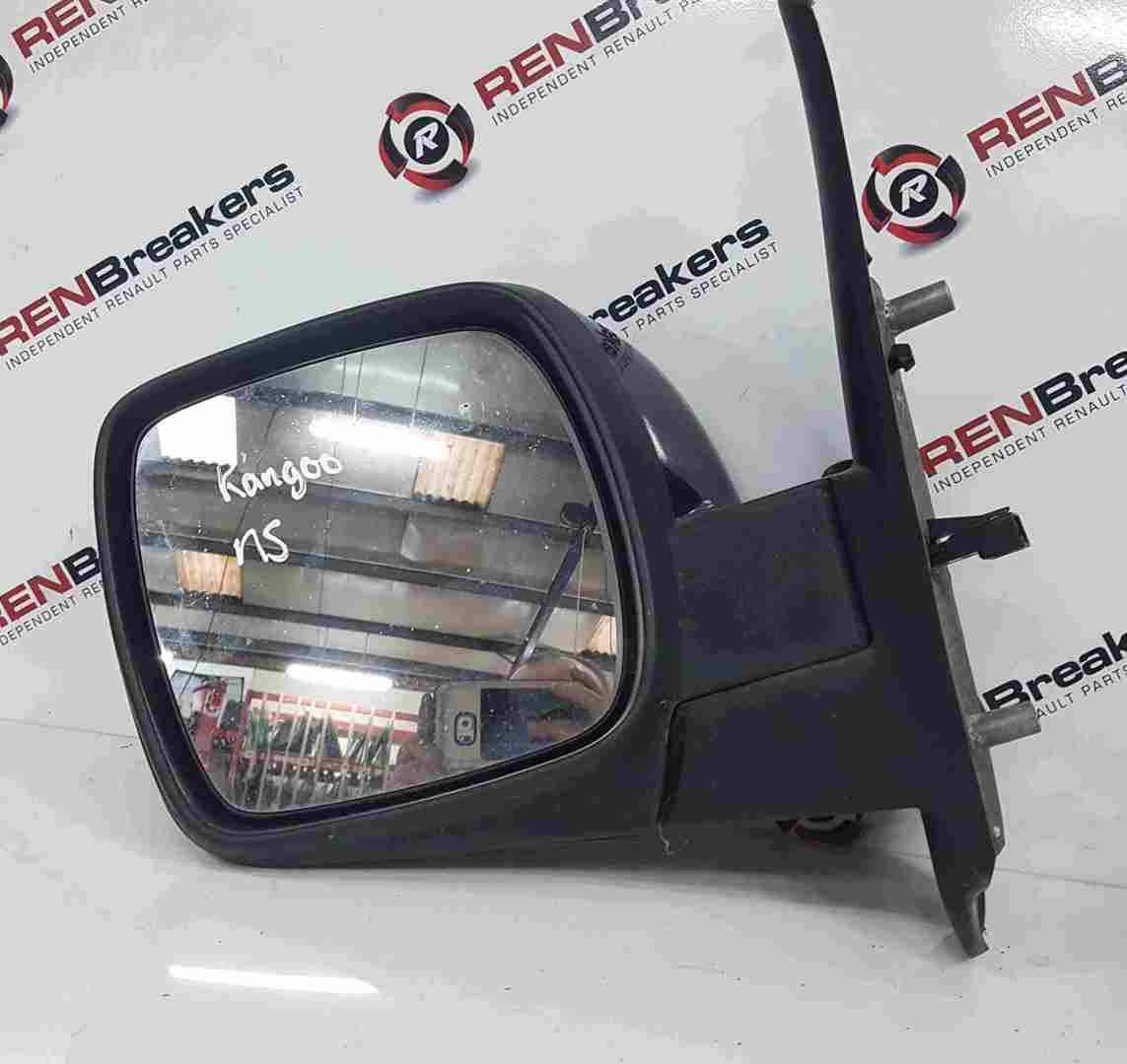 Renault Kangoo 2007-2017 Passenger NS Wing Mirror Black