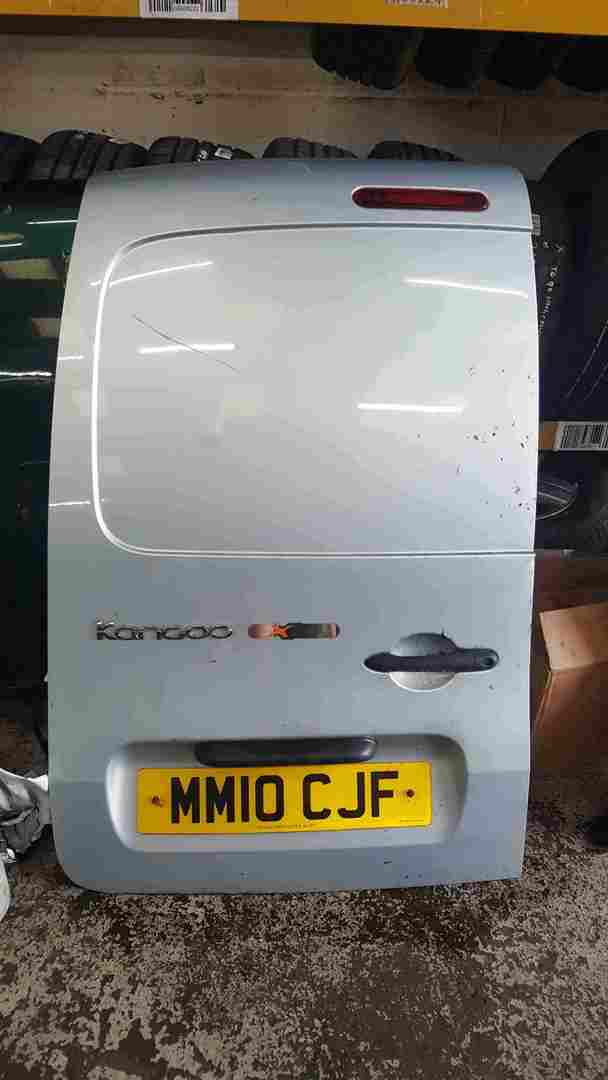 Renault Kangoo 2007-2017 Passenger NSR Rear Barn Door Silver TEB64