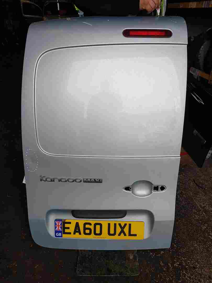 Thumb 2 Renault Kangoo 2007-2017 Passenger NSR Rear Barn Door Silver Teb64