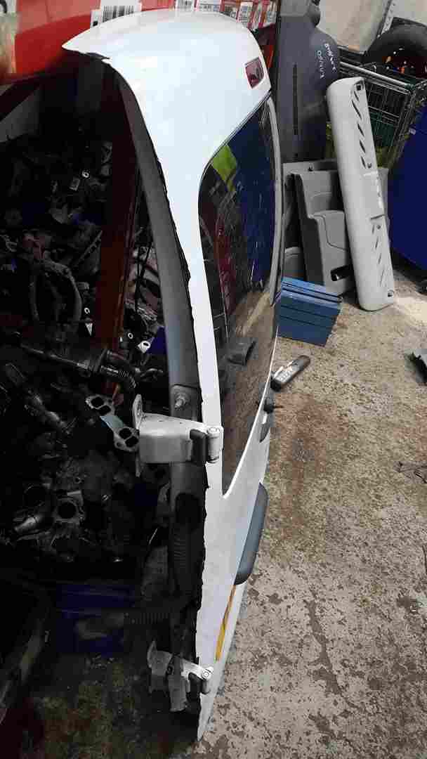 Thumb 3 Renault Kangoo 2007-2017 Passenger NSR Rear Barn Door White O369