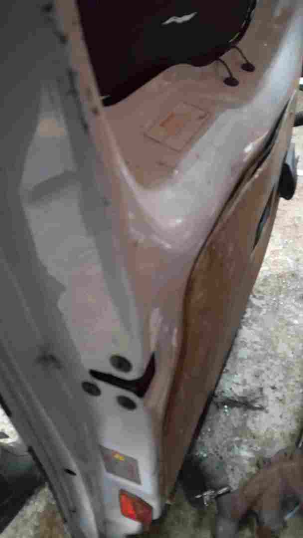Thumb 2 Renault Kangoo 2007-2017 Passenger NSR Rear Barn Door White O369