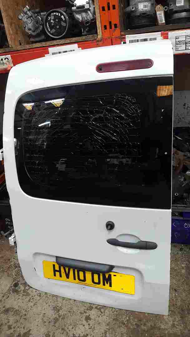 Renault Kangoo 2007-2017 Passenger NSR Rear Barn Door White O369